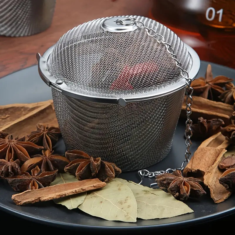 Easy Mesh Filter With Chain, Herbal Sieve Infuser, Reusable Stainless Steel Seasoning, Kitchen Filter Sachet with Chain, Herbal Ball Cooking Tools with Chain, Kitchen Filter Sachet with Chain, Multifunctional Fine Mesh Strainer, Ball Condiment Container Easy Mesh Filter With Chain, Herbal Sieve Infuser, Reusable Stainless Steel Seasoning, Kitchen Filter Sachet with Chain, Herbal Ball Cooking Tools with Chain, Kitchen Filter Sachet with Chain, Multifunctional Fine Mesh Strainer, Ball Condiment Container